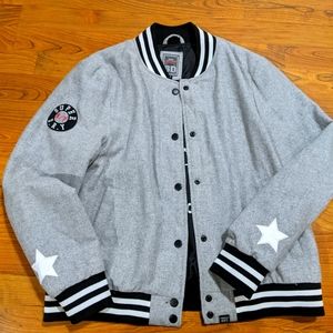 Super Dry Gray Wool Jacket XL